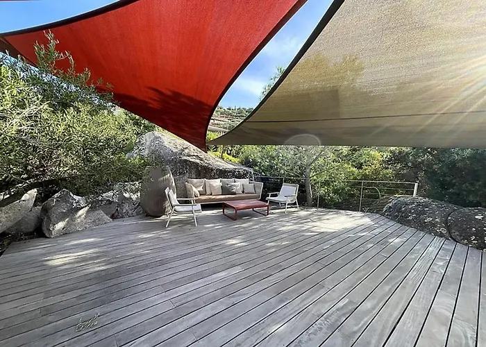 Cazelie, Piscine Vue Splendide Sur Le Golfe Βίλα